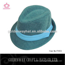 Chapéus de inverno para homem homens Chapéus de fedora azul Chapéu de acrílico